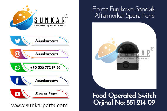 Sandvik Foot Operated Switch 851 214 09