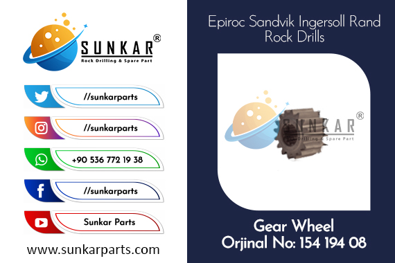 Sandvik Gear Wheel 154 194 08