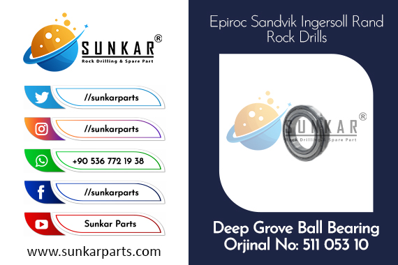 Sandvik Grove Ball Bearing 511 053 10