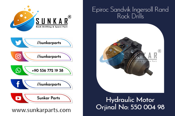 Sandvik Hydraulic Motor 550 004 98