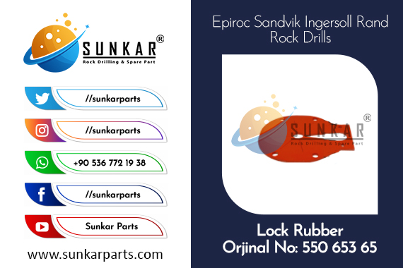 Sandvik Lock Rubber 550 653 65
