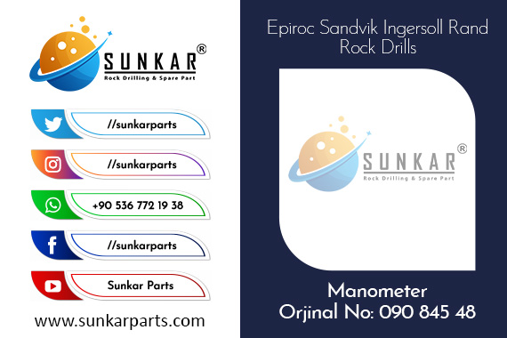 Sandvik Manometer 090 845 48