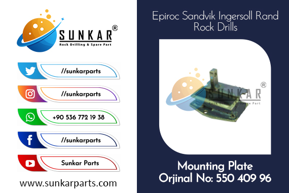 Sandvik Mounting Plate 550 409 96