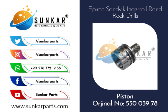 Sandvik Piston 550 039 78