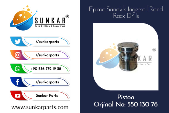 Sandvik Piston 550 130 76