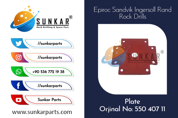 Sandvik Plate 550 407 11