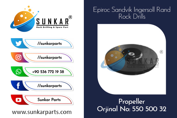 Sandvik Propeller 550 500 32