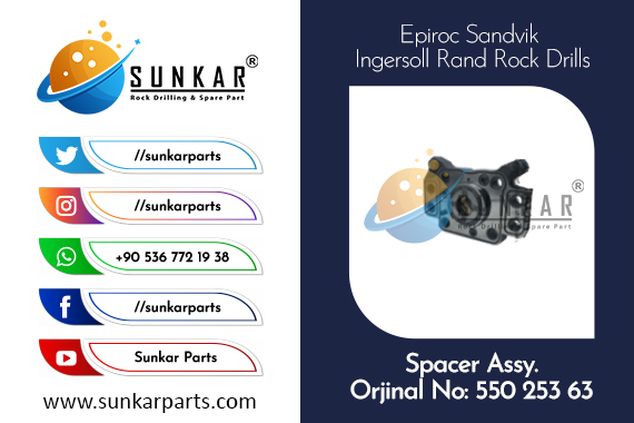 Sandvik Spacer Assy 550 253 63