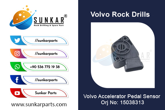 Volvo Accelerator Pedal Sensor 15038313