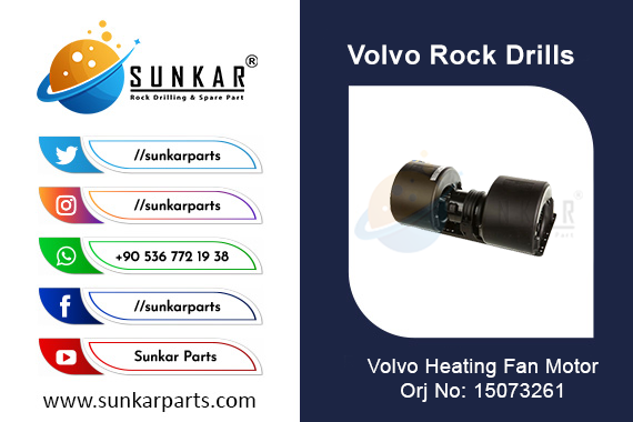 Volvo Heating Fan Motor 15073261