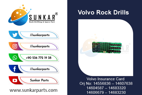 Volvo Insurance Card 14556836 – 14607638 – 14604587 – 14683320 – 14606679 – 14683230